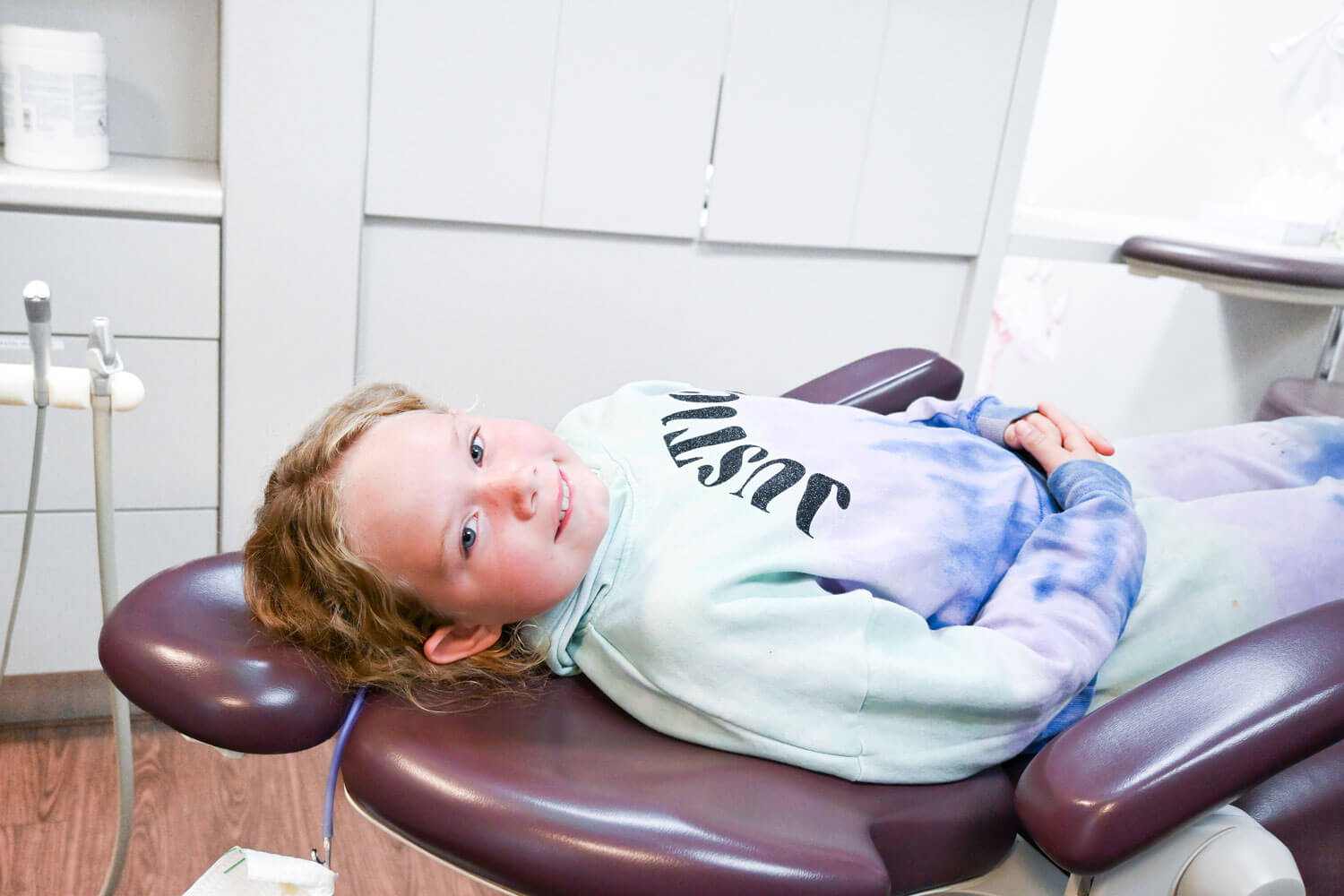 patient and hygienist